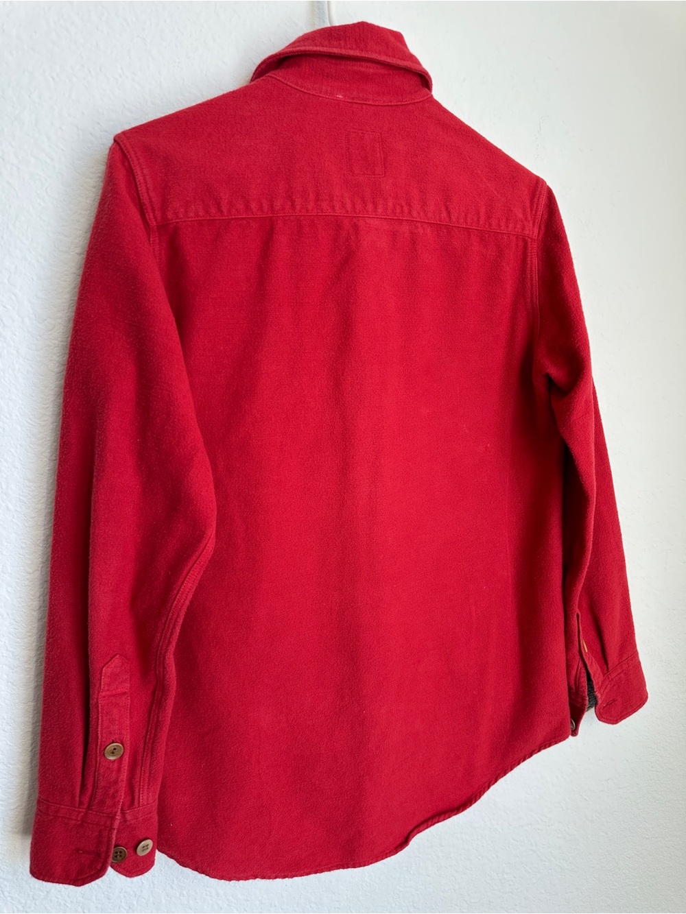 VISVIM Black Elk Flannel‎ Shirt Red size 1 US small Japanese streetwear - Picture 12 of 13